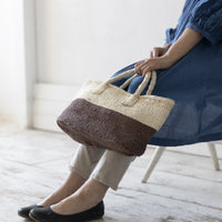 oval basket/thin natural