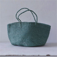 サイザルバスケット LSサイズ ダークグレー