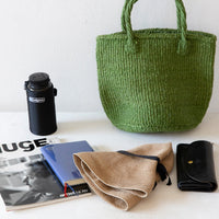 サイザルバスケット Mサイズ カーキ