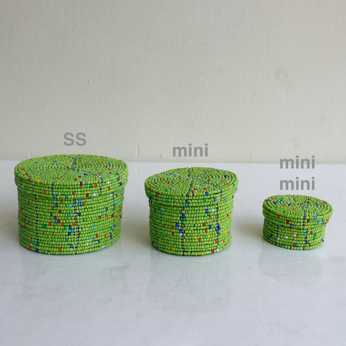 beads box mini mini/green