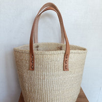 Flat leather handle/55㎝