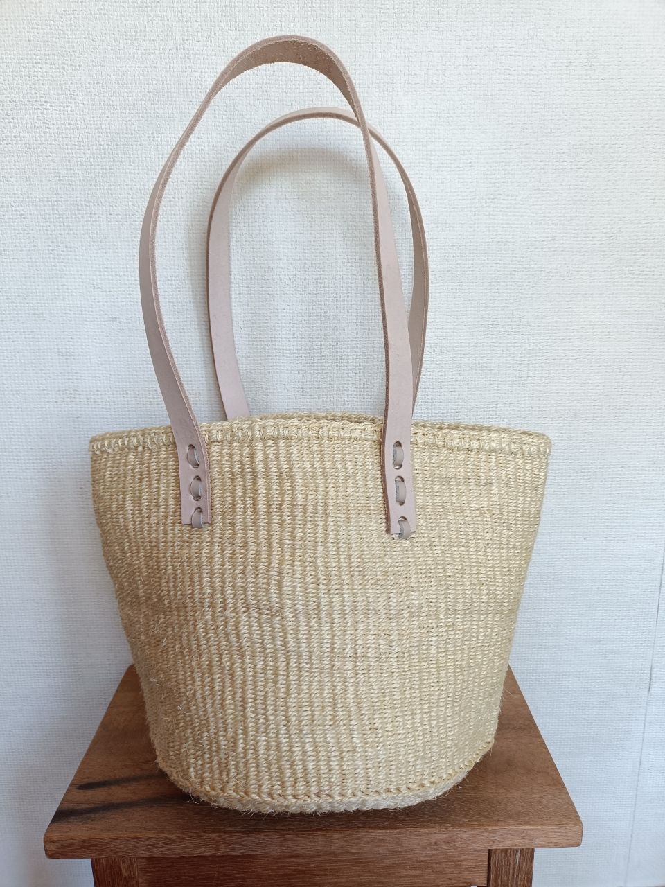 Flat leather handle/68㎝