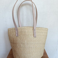 Flat leather handle/68㎝
