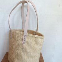 Flat leather handle/68㎝