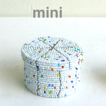 beads box mini/white　