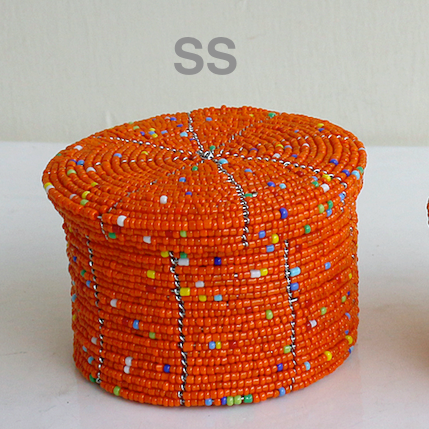 beads box  SS/orange