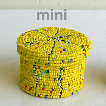 beads box mini/yellow