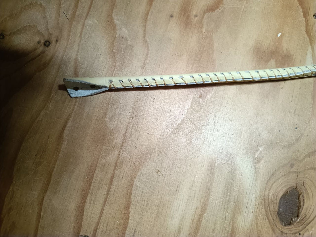 Round leather handle/43～45㎝