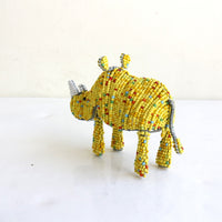 beads animal　⑨サイ（黄色)