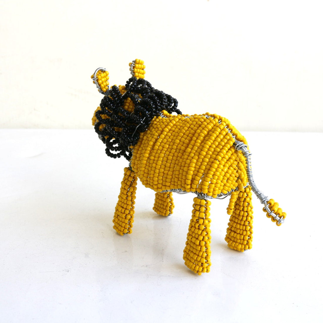 beads animal　②ライオン（濃い黄色に黒）